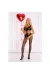 Hardomin Bodystocking Schwarz von Livco Corsetti Fashion