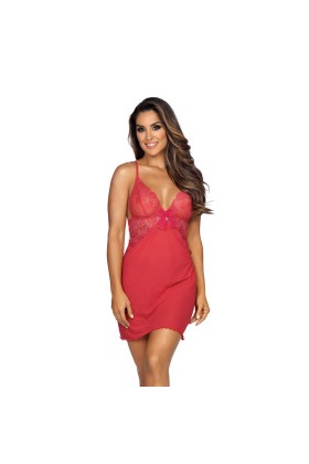 Babydoll & String rot V-9559 von Axami kaufen | Fesselliebe