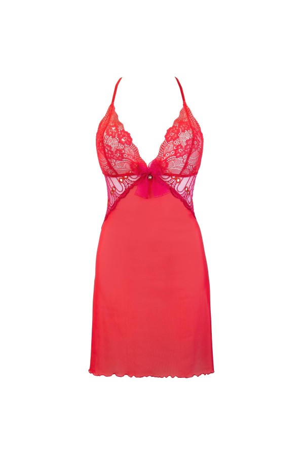 Babydoll & String rot V-9559 von Axami kaufen | Fesselliebe