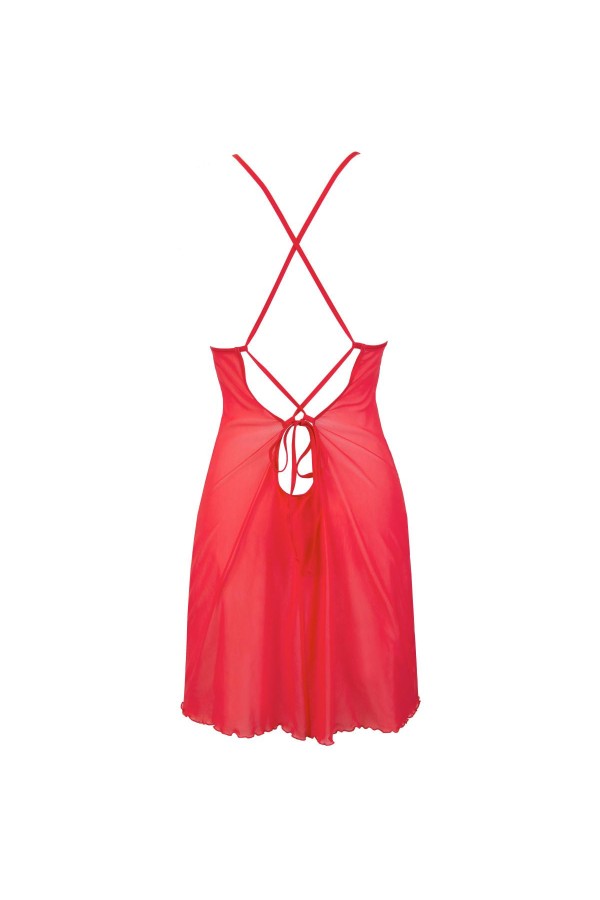 Babydoll & String rot V-9559 von Axami kaufen | Fesselliebe