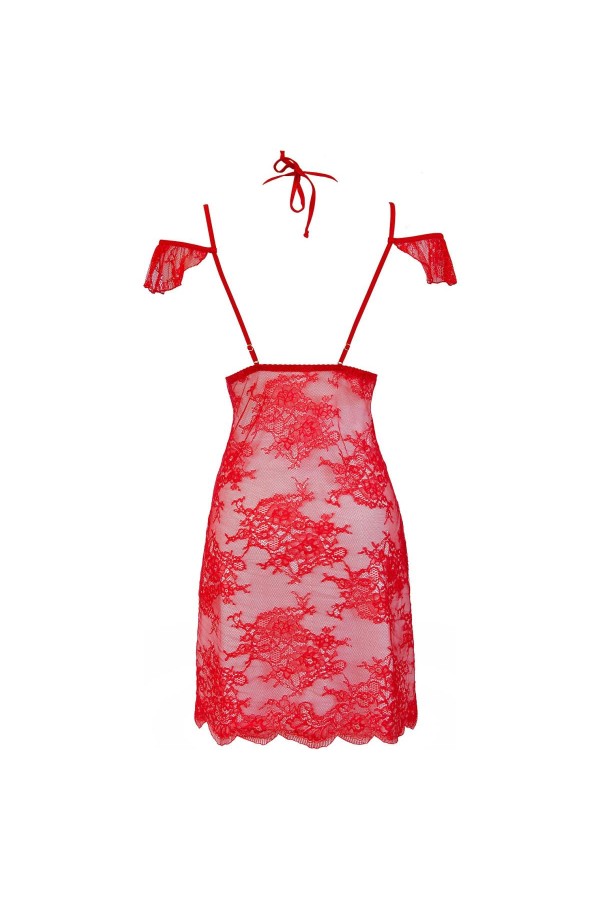 Babydoll & String rot V-9589 von Axami kaufen | Fesselliebe