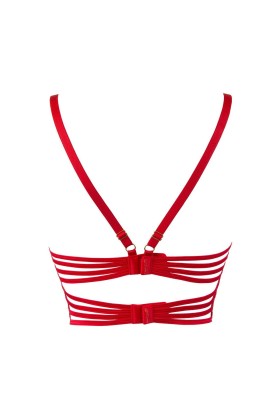 Bustier rot V-9581 von Axami kaufen | Fesselliebe