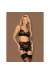 Peonesia 3er Set schwarz von Obsessive