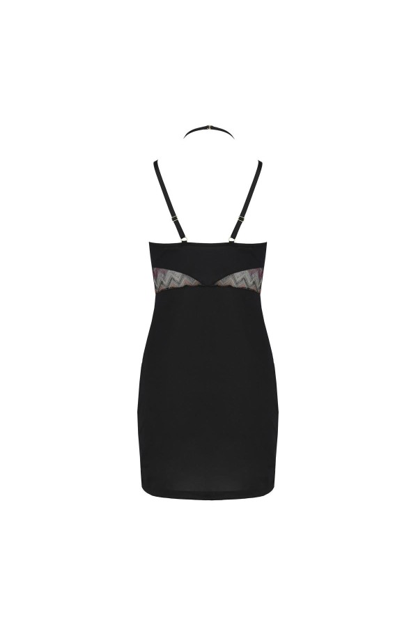 Lagerta Chemise & Tanga schwarz von Casmir kaufen | Fesselliebe