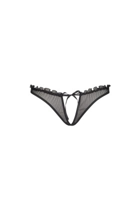 Plus Size String schwarz V-8758 von Axami Size Plus kaufen | Fesselliebe