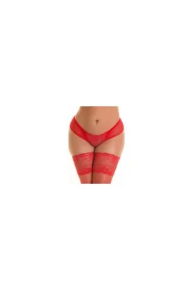 Plus Size String rot V-8768 von Axami Size Plus