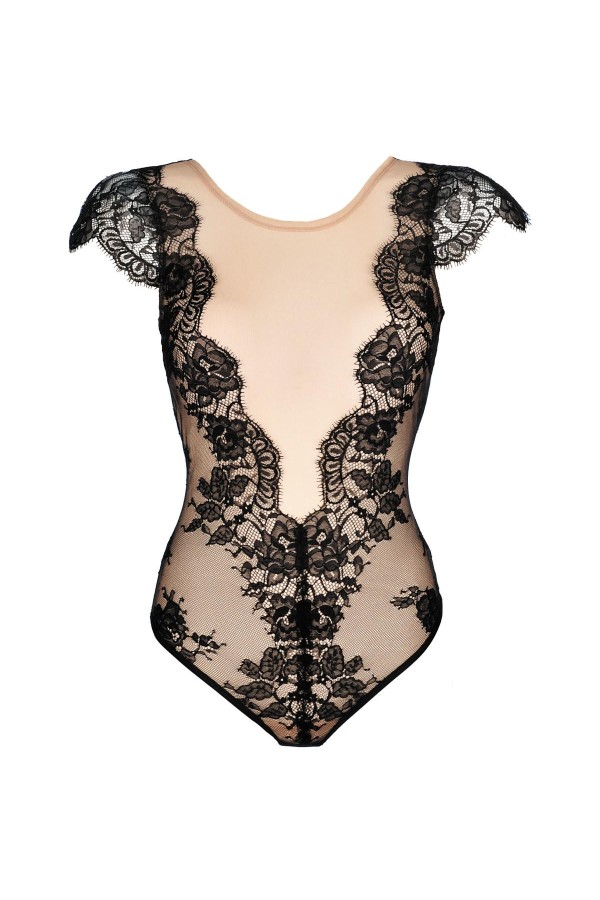 Body schwarz V-9560 von Axami kaufen | Fesselliebe