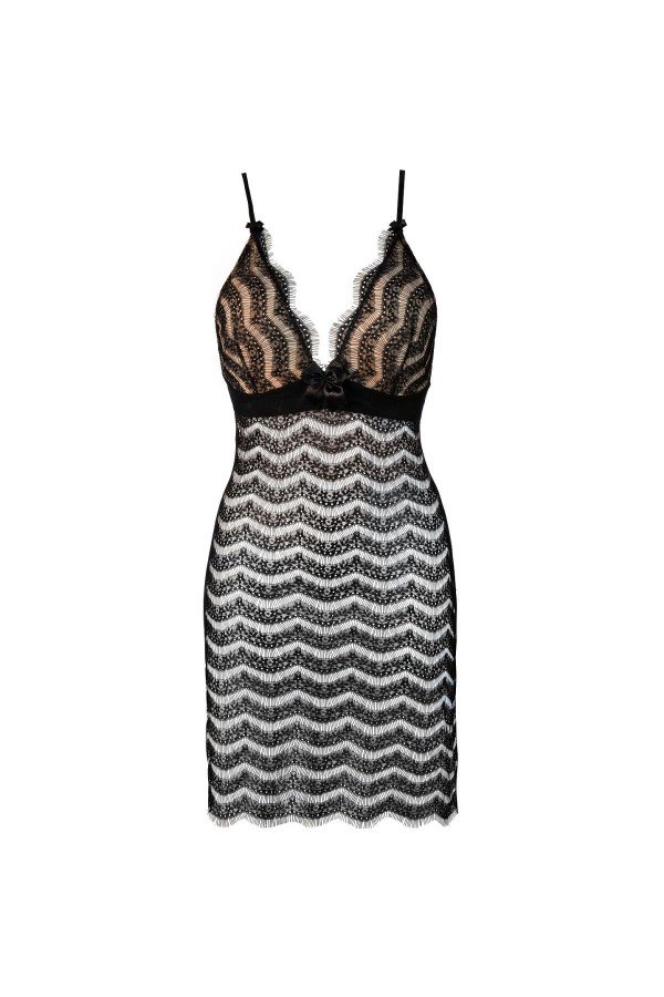 Babydoll & String schwarz V-9579 von Axami kaufen | Fesselliebe