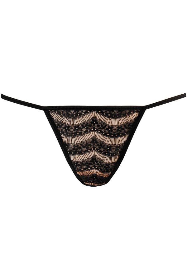 Babydoll & String schwarz V-9579 von Axami kaufen | Fesselliebe