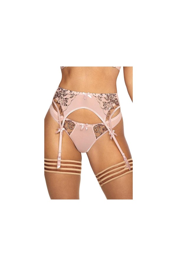 Strumpfgürtel Pink V-9522 von Axami kaufen | Fesselliebe