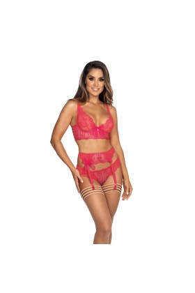 Bustier Pink V-9551 von Axami kaufen | Fesselliebe