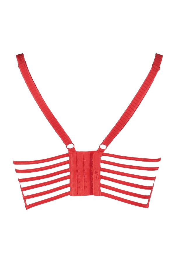 Bustier Pink V-9551 von Axami kaufen | Fesselliebe