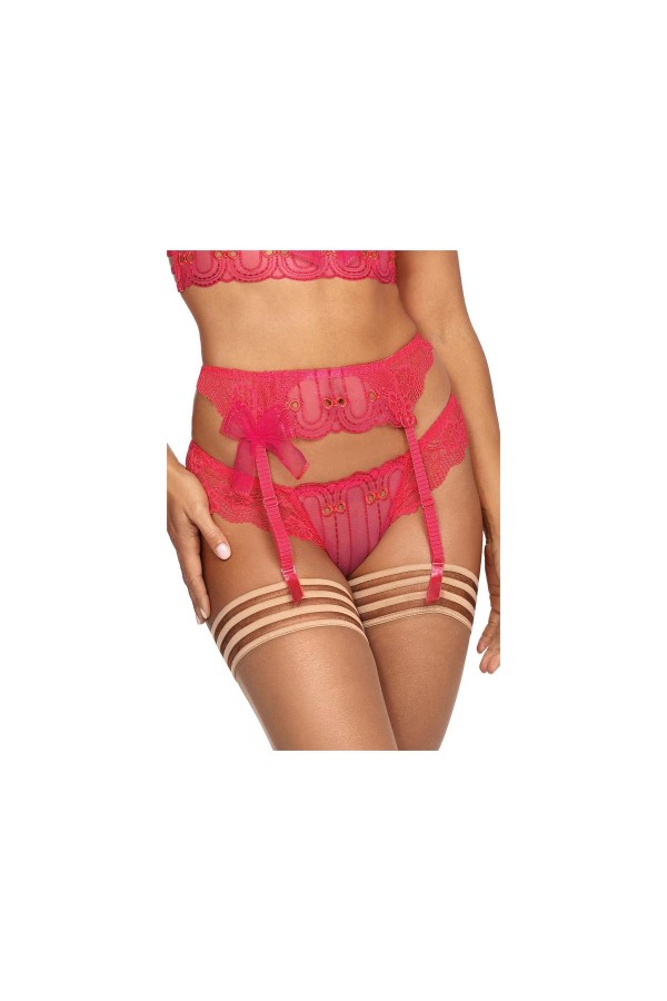 Strumpfgürtel Pink V-9552 von Axami kaufen | Fesselliebe