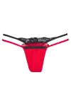 Plus Size String Red-Schwarz V-8778 von Axami Size Plus kaufen - Fesselliebe