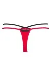 Plus Size String Red-Schwarz V-8778 von Axami Size Plus kaufen - Fesselliebe