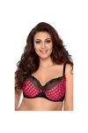 Plus Size Bh Pink-Schwarz V-8461 von Axami Size Plus kaufen - Fesselliebe