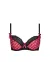 Plus Size BH Pink-schwarz V-8461 von Axami Size Plus