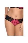 Plus Size Panty Pink-Schwarz V-8463 von Axami Size Plus kaufen - Fesselliebe