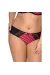 Plus Size Panty Pink-schwarz V-8463 von Axami Size Plus