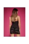 Alluria Chemise & Tanga Schwarz von Obsessive kaufen - Fesselliebe