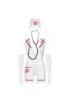 Emergency Kleid + Stethoscope Weiß von Obsessive kaufen - Fesselliebe