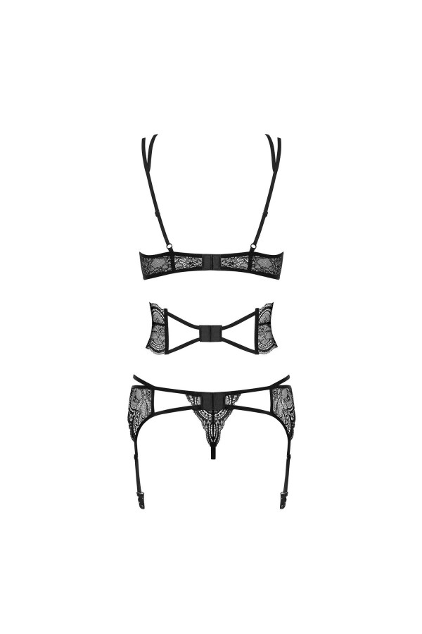 Frivolla 4er Set schwarz von Obsessive kaufen | Fesselliebe