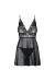 Idillia Babydoll & Tanga Schwarz von Obsessive