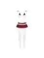 Schooly 5er Kostüm Weiß-Rot von Obsessive kaufen - Fesselliebe