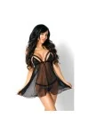 Yvonne Chemise & Tanga Schwarz von Beauty Night Fashion kaufen - Fesselliebe