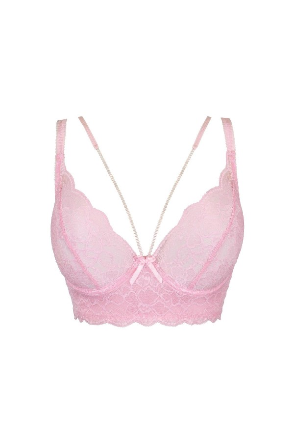 Bustier Pink V-9761 von Axami kaufen | Fesselliebe