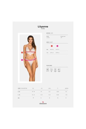 Lilyanne Body weiß von Obsessive kaufen | Fesselliebe