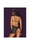 Millagro Chemise & Tanga Schwarz von Obsessive kaufen - Fesselliebe