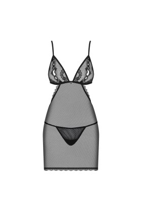 Millagro Chemise & Tanga schwarz von Obsessive kaufen | Fesselliebe