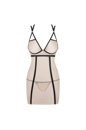 Nudelia Chemise & Tanga Nude von Obsessive kaufen | Fesselliebe