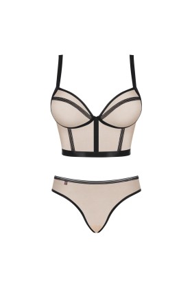 Nudelia Top & Höschen Nude von Obsessive kaufen | Fesselliebe
