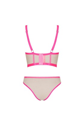 Nudelia Top & Höschen Pink von Obsessive kaufen | Fesselliebe