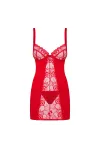 Heartina Chemise & Tanga Rot von Obsessive kaufen - Fesselliebe