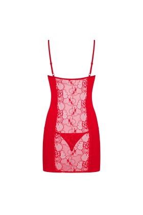 Heartina Chemise & Tanga rot von Obsessive kaufen | Fesselliebe