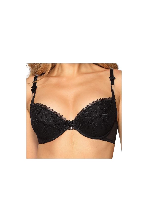 Anuk Push-Up BH schwarz von Róza kaufen | Fesselliebe