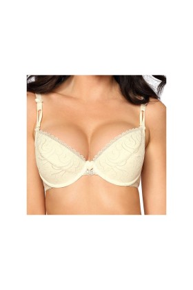 Anuk Push-Up BH Ekru von Róza kaufen | Fesselliebe