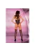 Lares Body Schwarz mit Strümpfe von Livco Corsetti Fashion