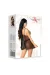 Lauren Chemise & Tanga schwarz von Beauty Night Fashion