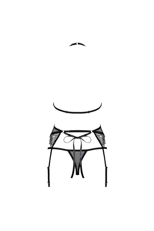 Uniquella 3er Set schwarz von Obsessive kaufen | Fesselliebe