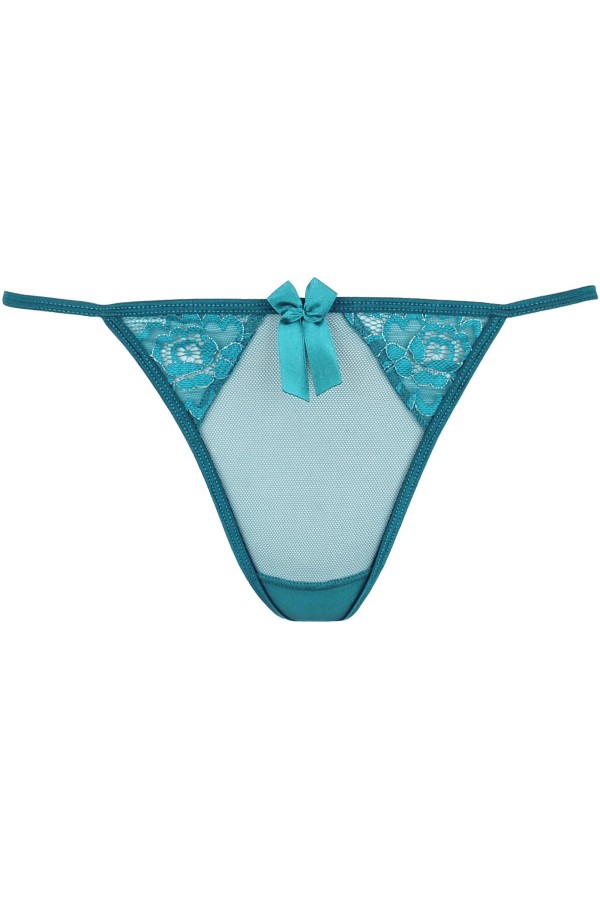 Babydoll & String grün V-9709 von Axami kaufen | Fesselliebe