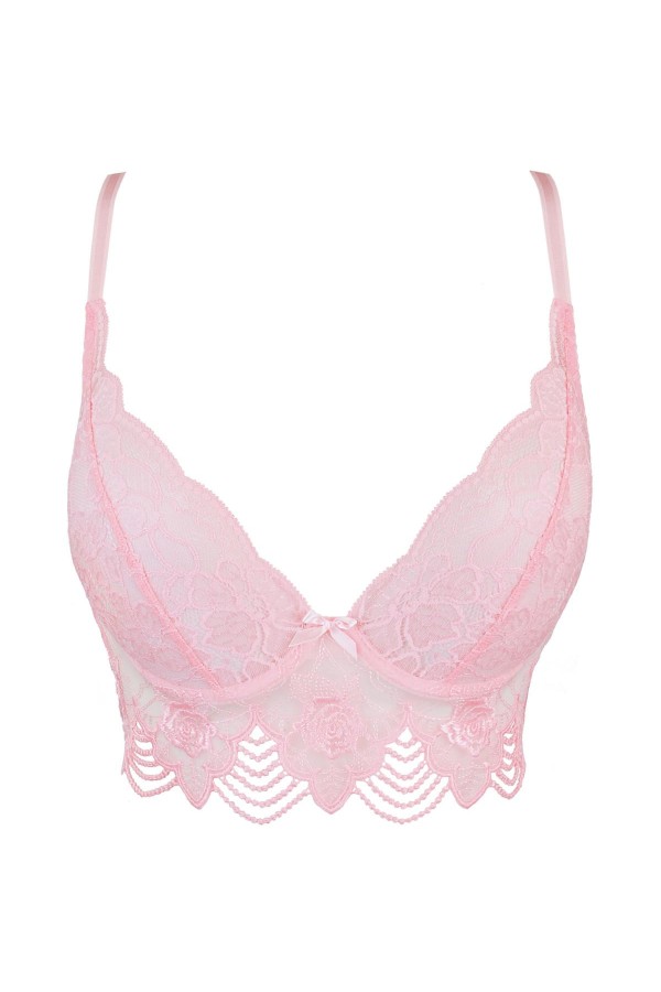 Bustier Pink V-9751 von Axami kaufen | Fesselliebe