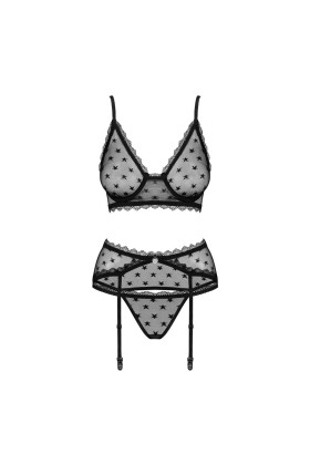 Astralya 3er Set schwarz von Obsessive kaufen | Fesselliebe