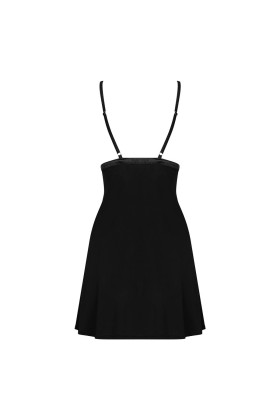 Cecilla Chemise & Tanga schwarz von Obsessive kaufen | Fesselliebe