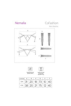 Nemalia Set Schwarz von CoFashion Lingerie kaufen | Fesselliebe