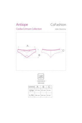 Antiopanty rot von CoFashion Lingerie kaufen | Fesselliebe