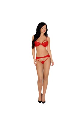 Domitilla Bh-Set rot von CoFashion Lingerie kaufen | Fesselliebe